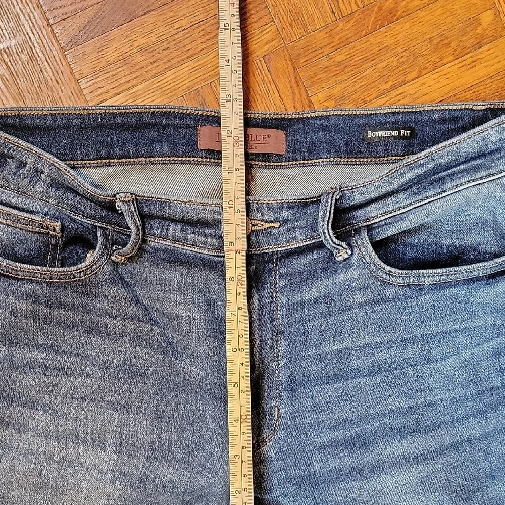 Judy Blue High Rise Boyfriend Denim Jeans Size 31 - Picture 4 of 9